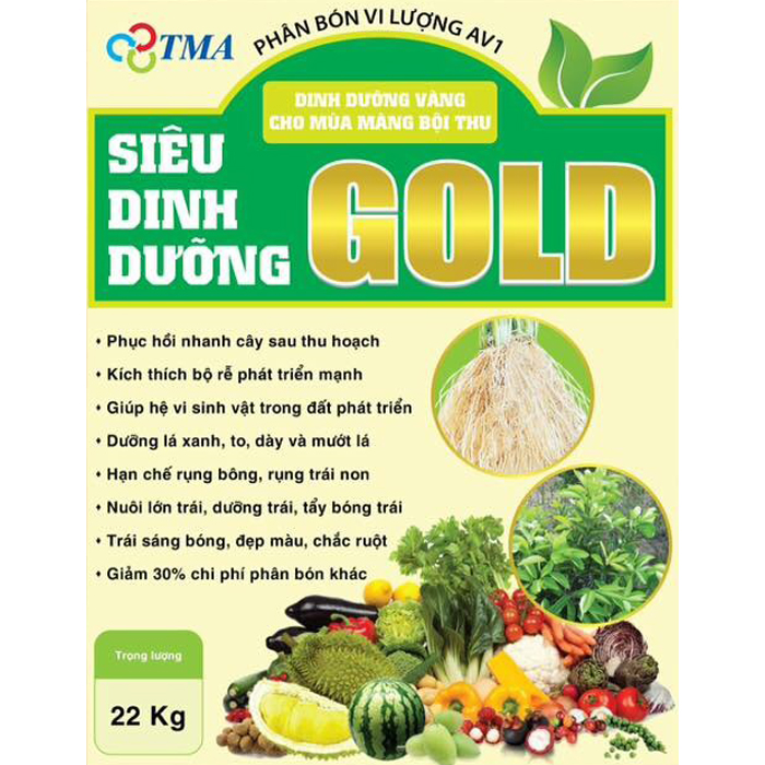 SIÊU DINH DƯỠNG GOLD 22kg