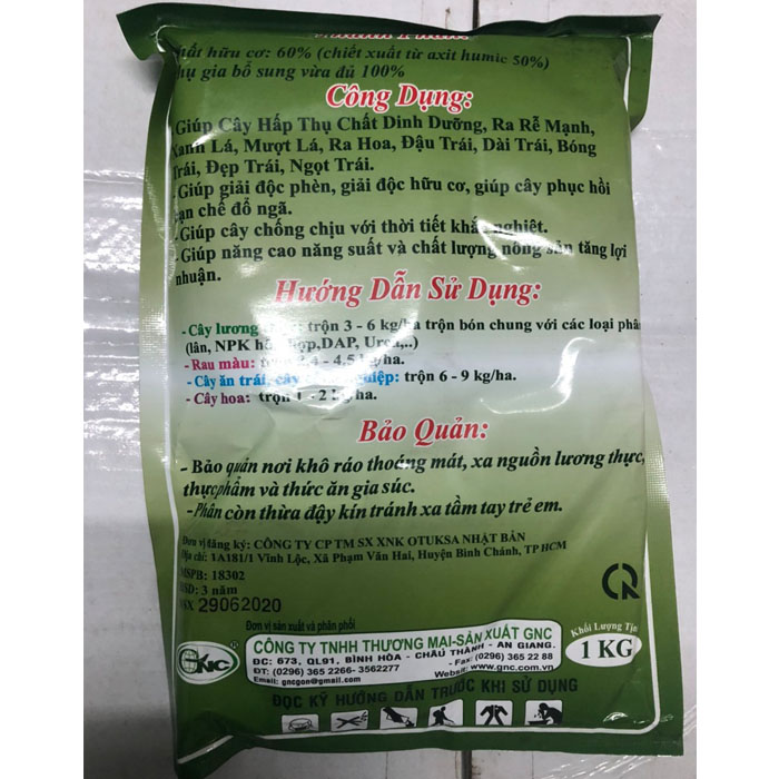 Humic dạng bột 1kg