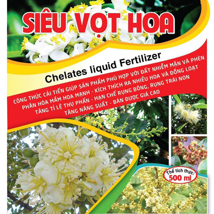 Siêu vọt hoa 500ml