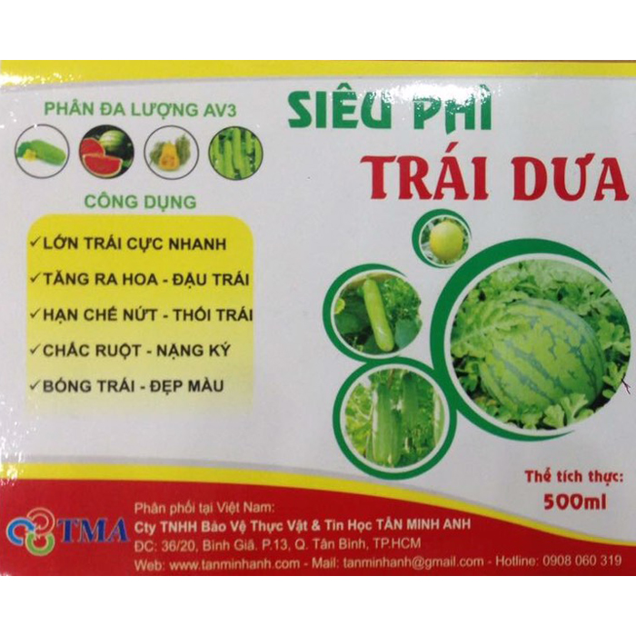 SIÊU PHÌ TRÁI DƯA 500ml
